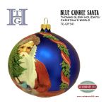 Thomas Glenn Holidays, Blue Candle Santa