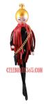 Soffieria De Carlini Fashion Lady with Red Fringed Scarf