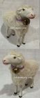 Vintage Style Sheep, MED with Purple Collar
